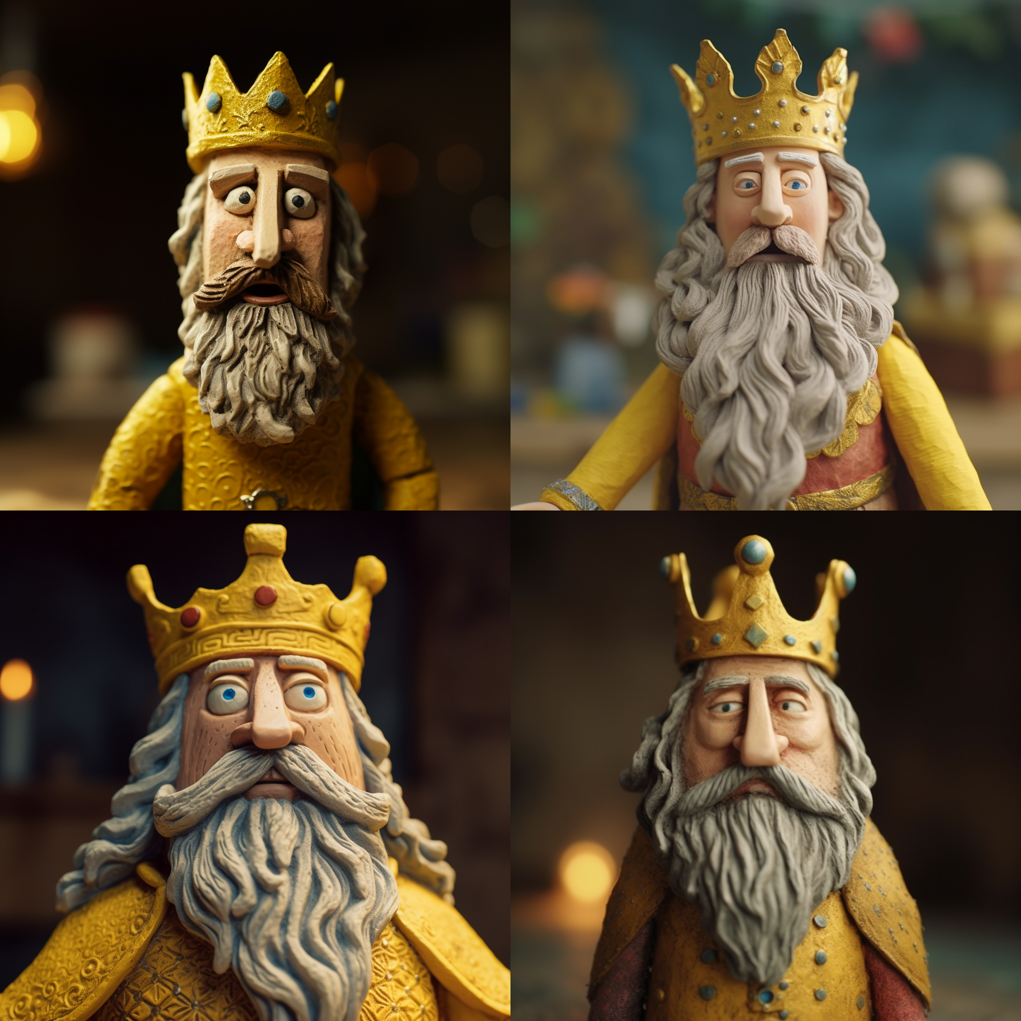 King Arthur Stop motion using Midjourney